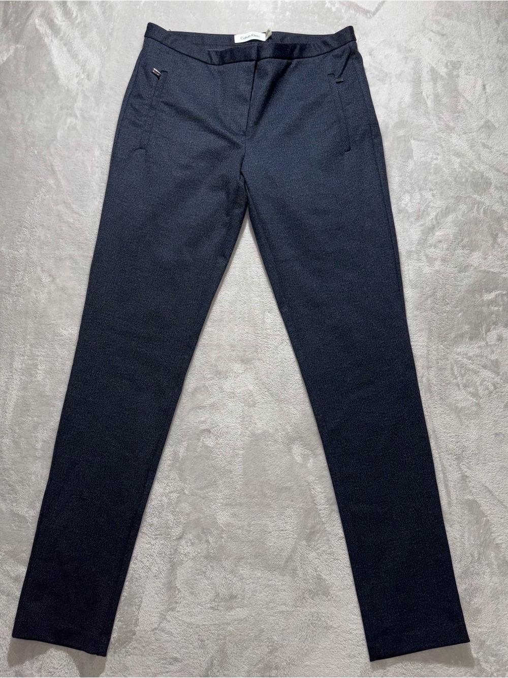 Calvin Klein Women's Dark Navy Slim Dress Pants size 6